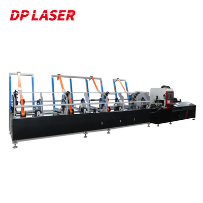 3D Metal Pipe Industrial Laser Solutions Auto Feeding Round Tube Square Tube 150m/min